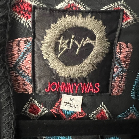 Johnny Was Short Wrap Embroidered Tencel NWOT - Picture 4 of 7